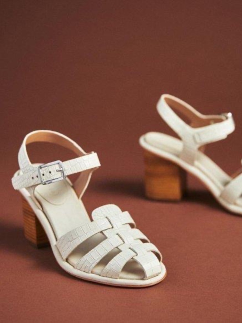Vicenza cream fisherman sandals